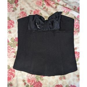 Vintage NWT Betsey Johnson bustier top